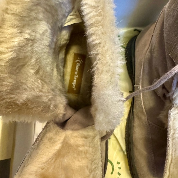 Bare Trap Women's Taupe Gray Faux Fur-Lined Boots Sz 6 - Picture 4 of 8